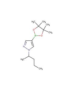 Astatech 1-(PENTAN-2-YL)-4-(4,4,5,5-TETRAMETHYL-1,3,2-DIOXABOROLAN-2-YL)-1H-PYRAZOLE; 5G; Purity 95%; MDL-MFCD32660298
